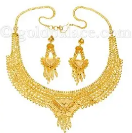 Gold Necklace Set