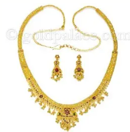 Gold Necklace Set