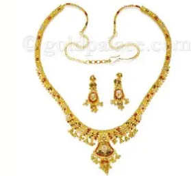 Gold Necklace Set