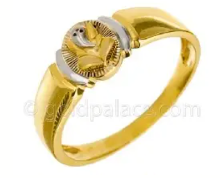 Gold Ring Lord Ganesh